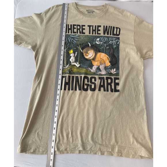 Where the Wild Things Are Graphic T-Shirt‎ Large 42/44 Retro Nostalgic Whimsical - Picture 4 of 6